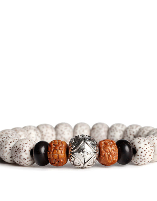Load image into Gallery viewer, Natural Bodhi Bead Bracelet
