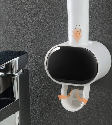 Automatic Toothpaste Dispenser Bathroom Accessories Toothbrush Holder for Home Bathroom Dental Cream Dispenser Dropshipping