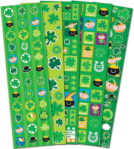 St. Patrick'S Day Printed Paper Stickers, 350 Ct. | Party Favors