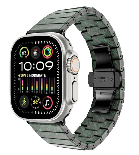 Carbon Fiber Apple Watch Bands Series 9/8/7/6/5/4/3/