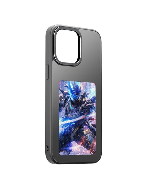 Load image into Gallery viewer, Eink Screen Smart NFC Phone Case for  15 14 13 Pro Max DIY E Ink Back Display Protection Case Free Case
