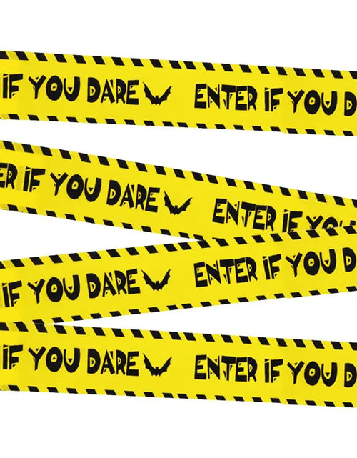 Load image into Gallery viewer, Caution Tape Halloween Decor Safety Signs Halloween Tape Halloween Danger Tape Crime Scene Tape Warning Tape Halloween
