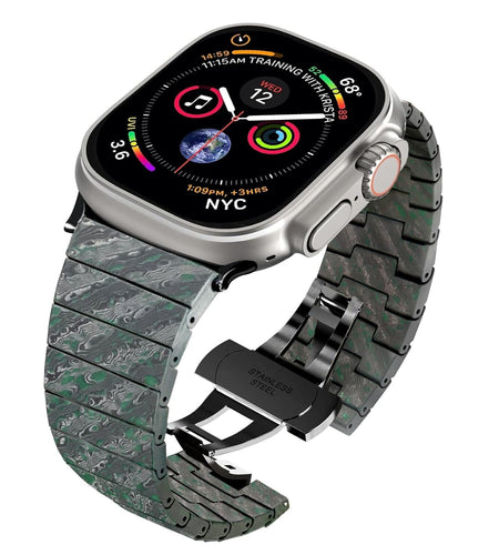 Carbon Fiber Apple Watch Bands Series 9/8/7/6/5/4/3/