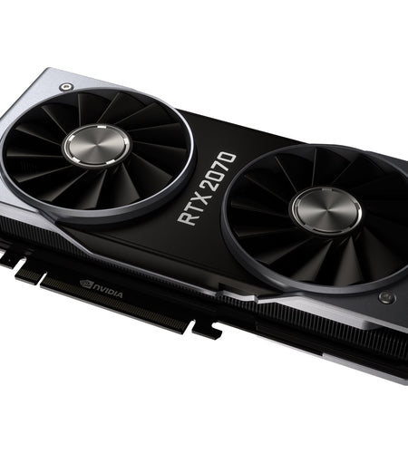 Geforce RTX 2070 - Founders Edition - Graphics Card - GF RTX 2070 - 8 GB GDDR6 - Pcie 3.1 - HDMI, Displayport, USB-C