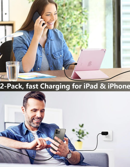 Load image into Gallery viewer, Iphone 15 Charger Fast Charging, [Mfi Certified] 10 FT Long USB C to C Charging Cable Cord with 20W Iphone Fast Charger Block for Iphone 15/15 Pro/15 Pro Max/15 Plus,Ipad Pro 12.9/11 In,Ipad Air 5/4
