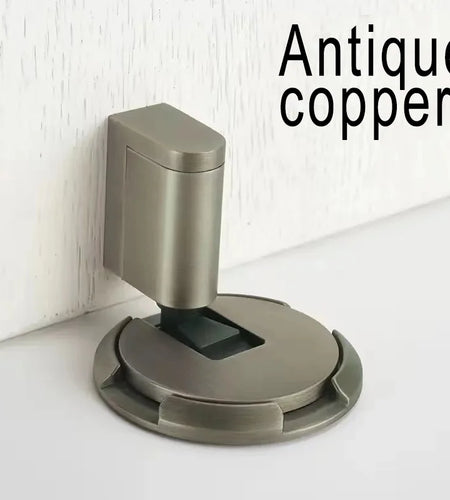 Windproof Door Stopper Indoor Heavy Duty Floor Door Stop Keep Door Open Mechanical No Drilling Door Stopper with Screws